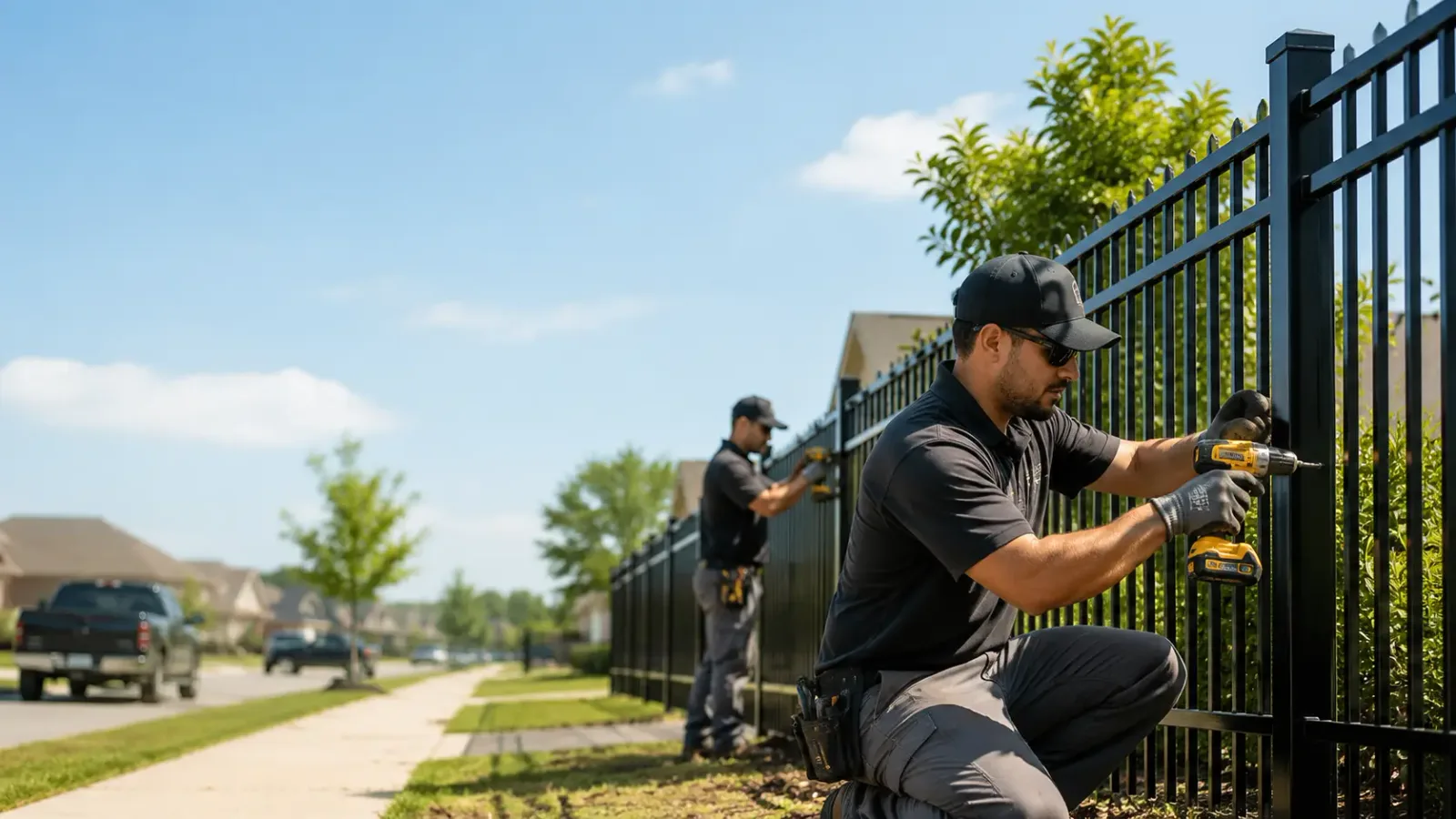 Metal Fence Installation in Argyle, WI